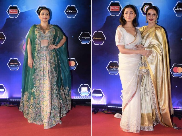 How Alia Bhatt, Rekha, Vidya And Others Stars Lit Up This Red Carpet