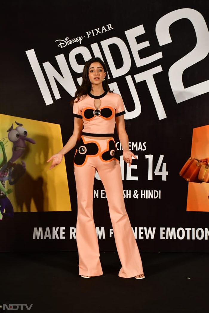 How Ananya Panday Lit Up <i>Inside Out 2</i> Launch Event