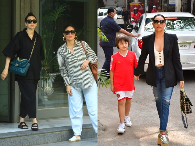 How Gauri Khan-AbRam And Kareena-Karisma Spent Tuesday