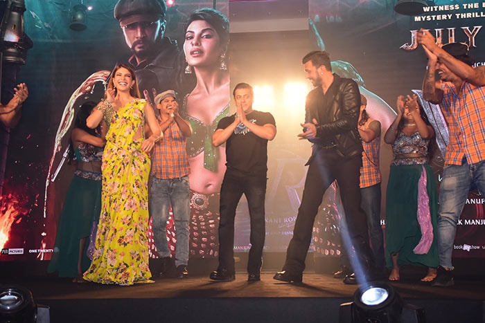 How Salman Khan, Kiccha Sudeep And Jacqueline Fernandez Lit-Up This Vikrant Rona Event