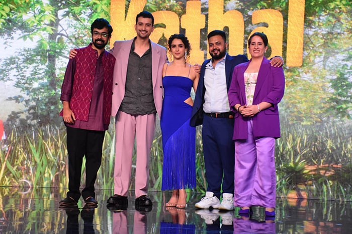 Sanya Malhotra and Anant Joshi's <i>Kathal</i> was announced at the event.