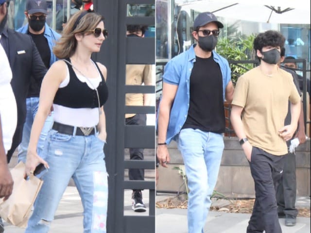 Photo : Hrithik Roshan And Ex-wife Sussanne Khan's Day Out With Sons