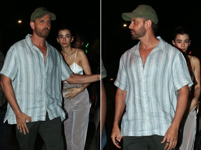 Hrithik Roshan's Sunday Night Out With Girlfriend Saba Azad Hrithik Roshan's Sunday Night Out With Girlfriend Saba Azad
