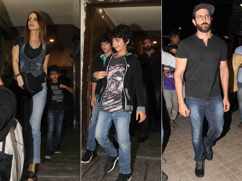 ऋतिक रोशन की बच्चों के साथ एक शानदार शाम ऋतिक रोशन की बच्चों के साथ एक शानदार शाम