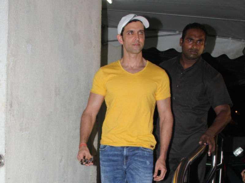 Hrithik Roshan's Monday Movie Outing Hrithik Roshan's Monday Movie Outing
