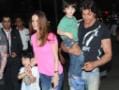 Photo : A grand welcome from wife, sons for Hrithik