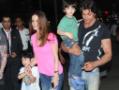 A grand welcome from wife, sons for Hrithik