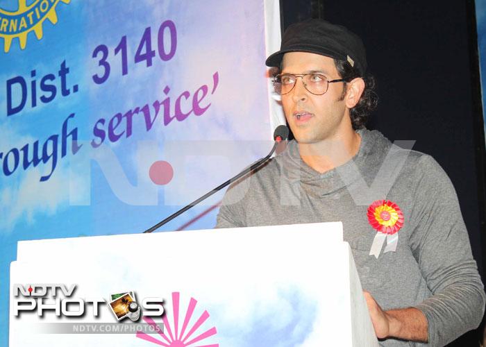 Peaceful Hrithik makes a pledge