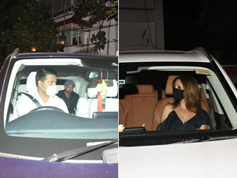 Photo : Hrithik Roshan, Sussanne Attend Sanjay Khan's House Party