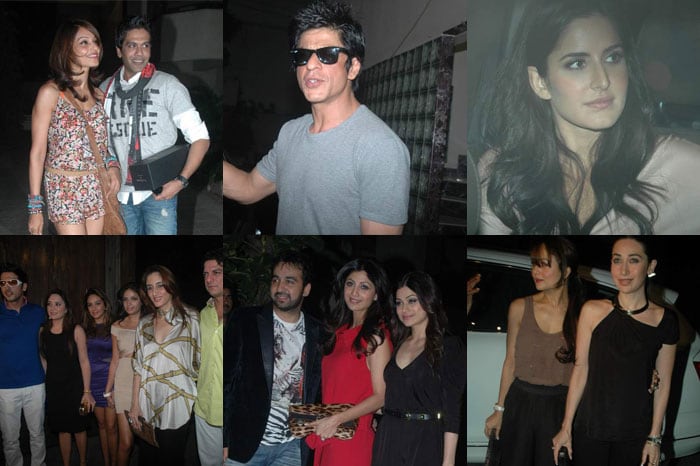 SRK, Katrina at Hrithik's Birthday Bash