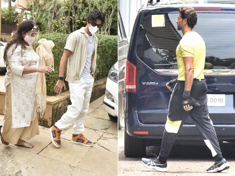 Catching Up With Hrithik Roshan And Ishaan Khatter