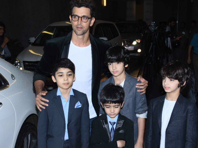 Hrithik Roshan's Sons Headline Mom Sussanne's Party
