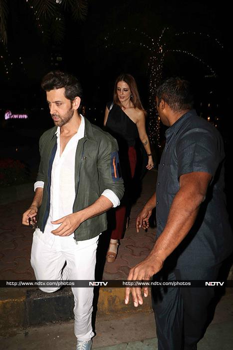 Hrithik Roshan And Ex-Wife Sussanne Roshan Spotted With Hrehaan, Hridhaan