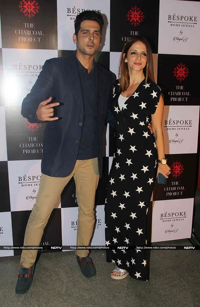 Hrithik And Sussanne, At An Event Together