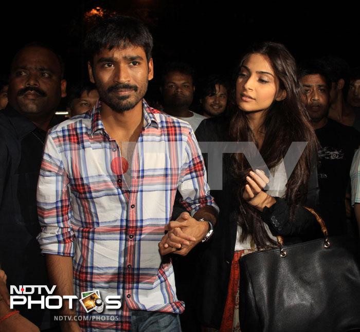 The new crowd-pullers: Sonam, Dhanush