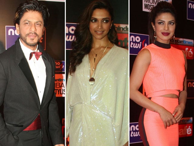 Photo : High-On-Style: SRK, Deepika, Priyanka