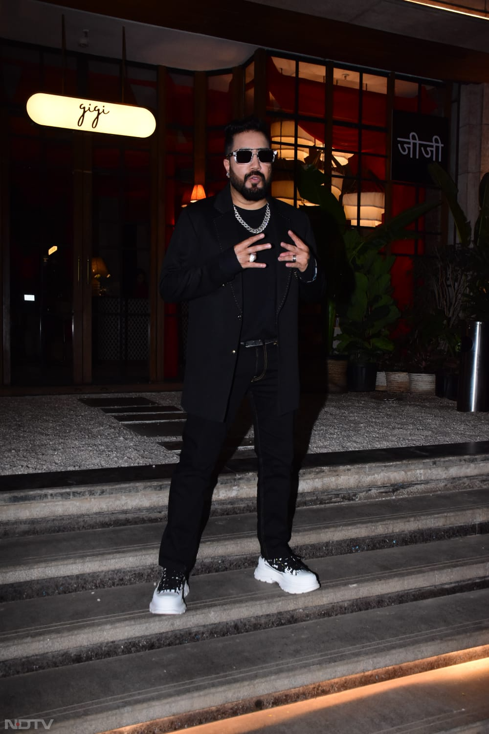 Mika Singh was spotted at the event. (Image Courtesy: Varinder Chawla)