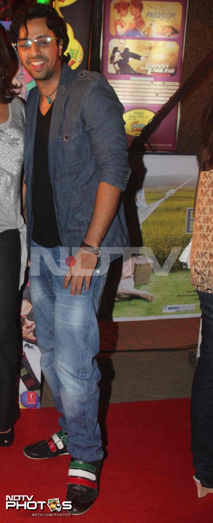 Stars at the premiere of <i>Hum Tum Aur Shabana</i>