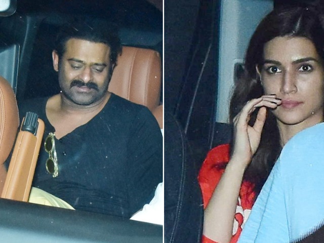 <i>Adipurush</i> Stars Prabhas, Kriti Are Busy With Work <i>Adipurush</i> Stars Prabhas, Kriti Are Busy With Work
