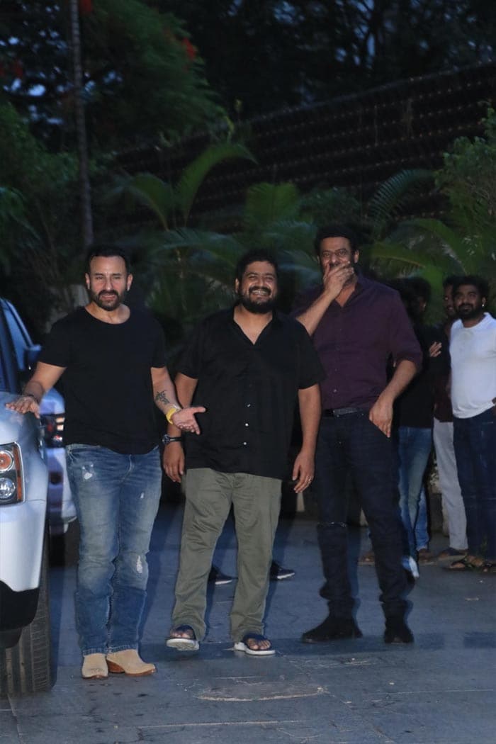 Adipurush Stars Prabhas And Saif\'s Day Out