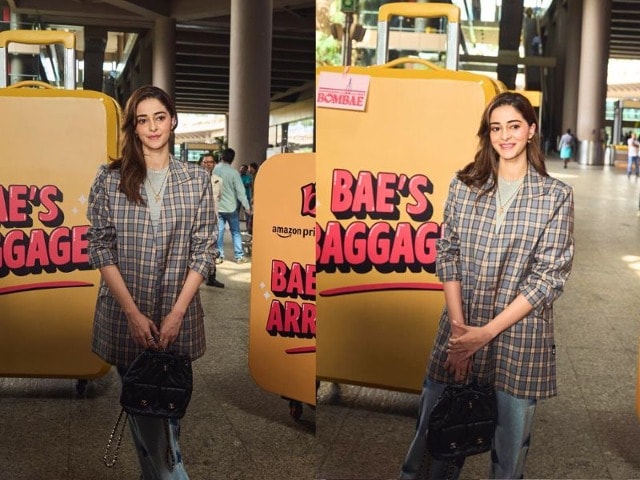 Photo : Call Me Bae Promotions: Ananya Panday Jets Off From Bom-bae