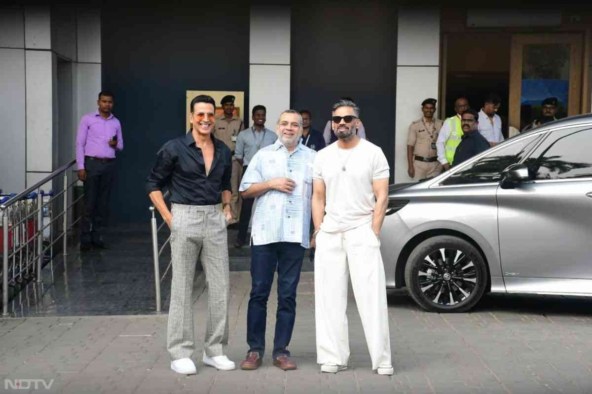 The actors were dressed in their casual best (Image Courtesy: Varinder Chawla)