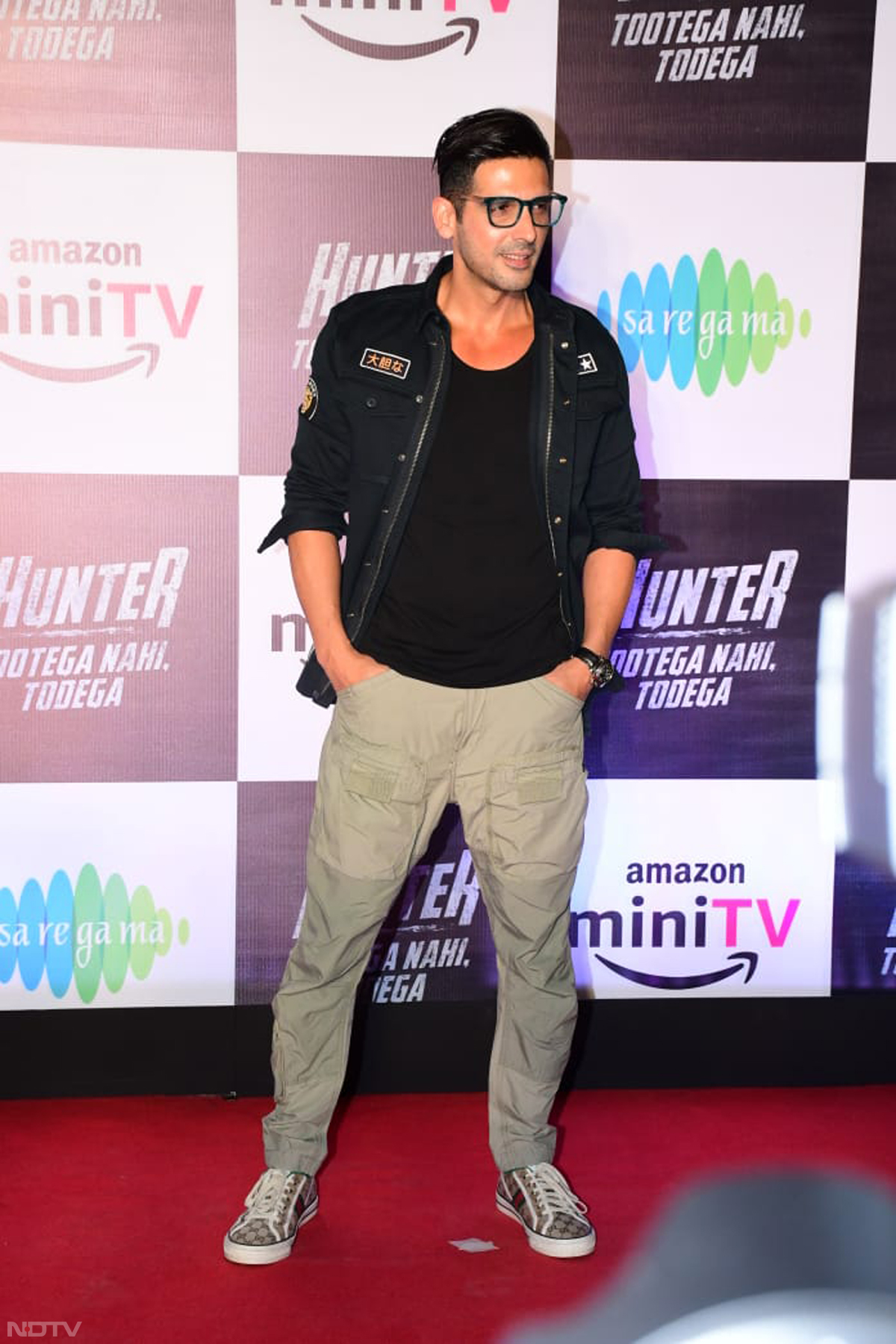 Zayed Khan was also clicked at the event.  (Image Courtesy: Varinder Chawla)