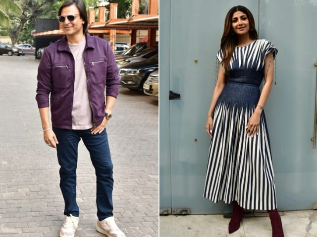 Photo : Indian Police Force Stars Shilpa Shetty And Vivek Oberoi Report For Duty In Style
