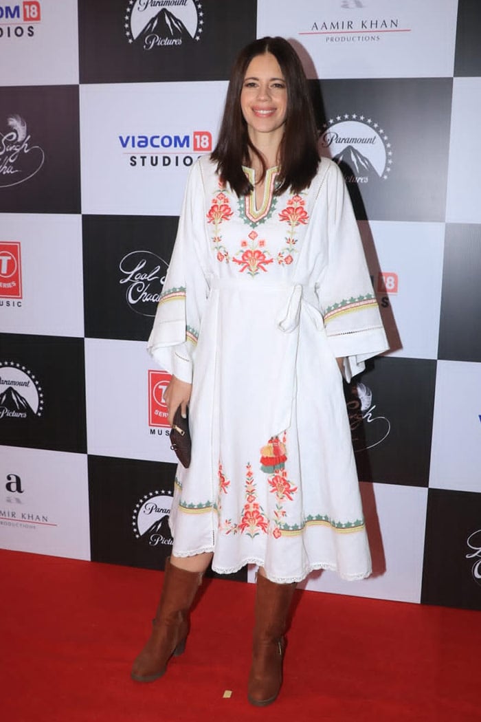 Kalki Koechlin pictured at the premier.