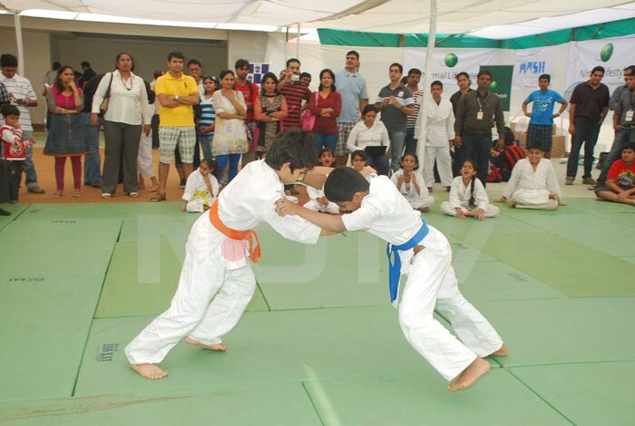 Saif Ali Khan's boy, Ibrahim chooses martial arts at Dhirubhai Ambani International School.