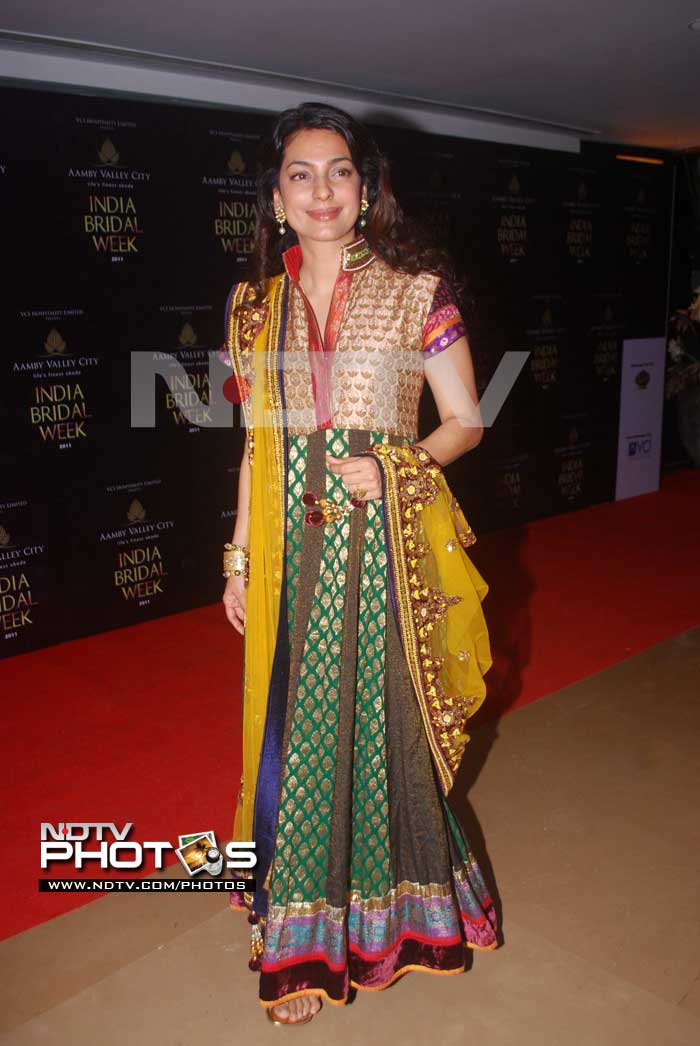 Celebs at the Indian Bridal Week - Day 1