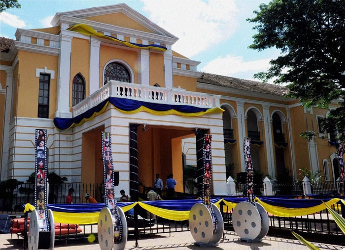 A view of the old JMC building decorated for the International Film Festival of India (IFFI)-2010, in Panjim. (Photo: PTI)