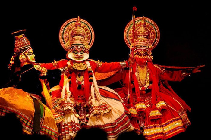 Artists perfrom a cultural dance during the inaugural ceremony of the 41st International Film Festival of India in Panaji (Photo: PTI)