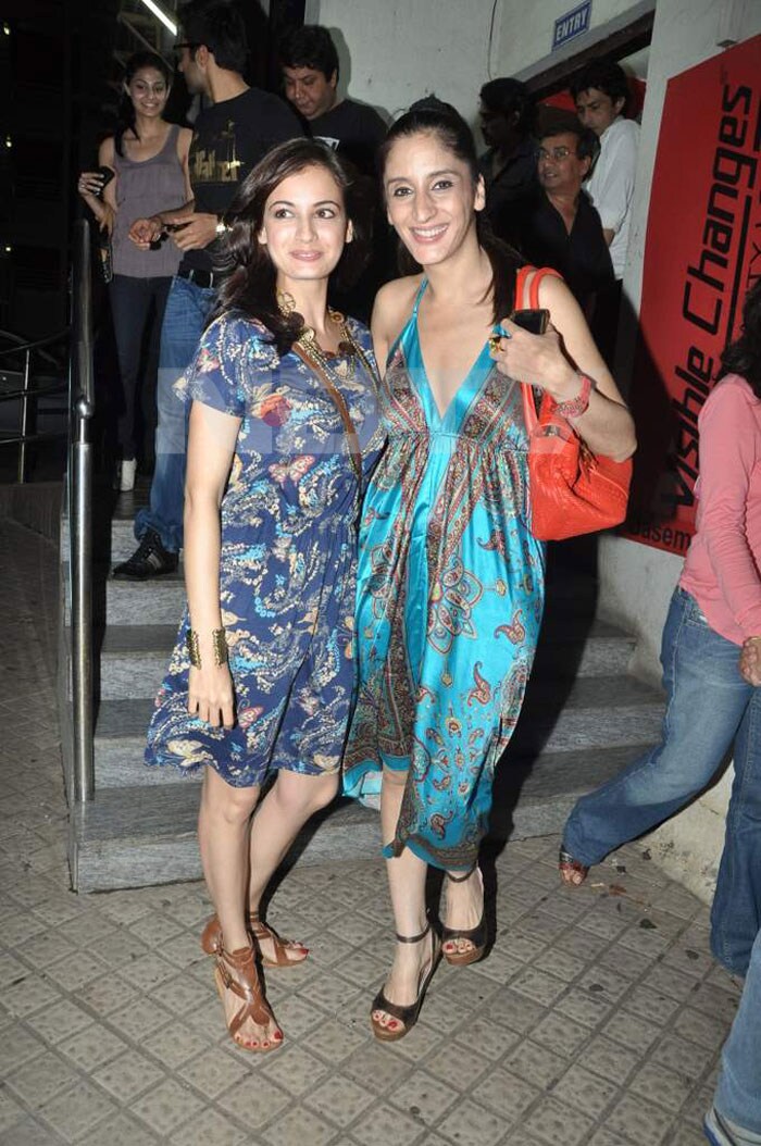 Dia Mirza with Farha Ali Khan