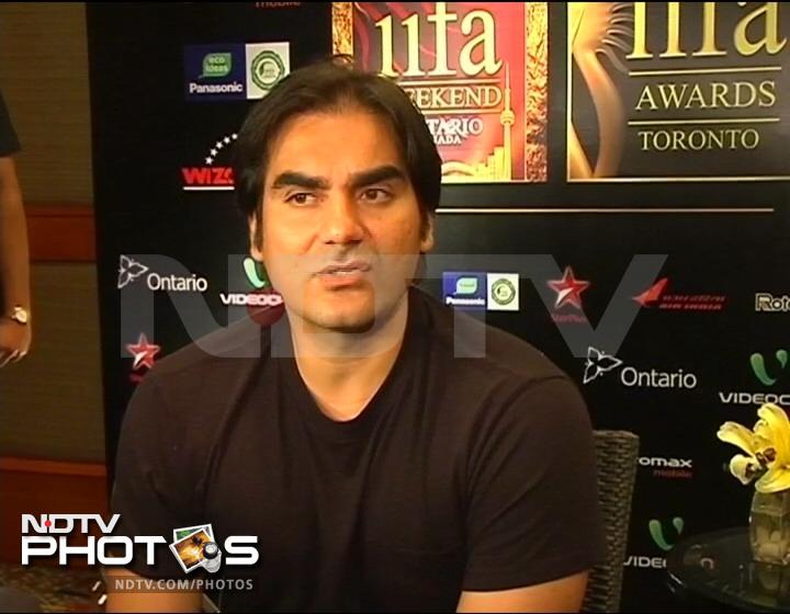 Dabangg producer Arbaaz Khan at the IIFA 2011 in Toronto.