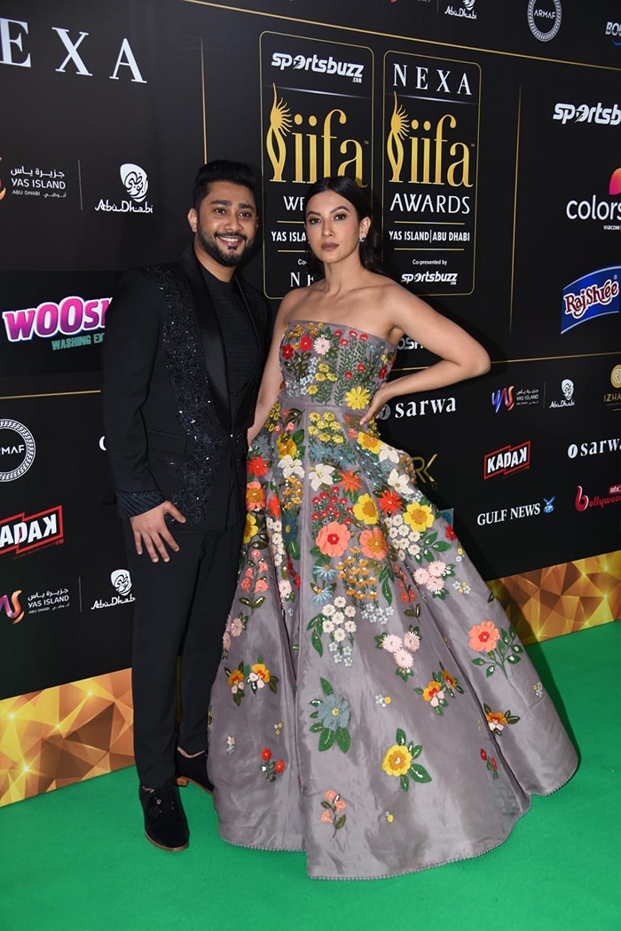 Gauahar Khan's plus one was husband Zaid Darbar.