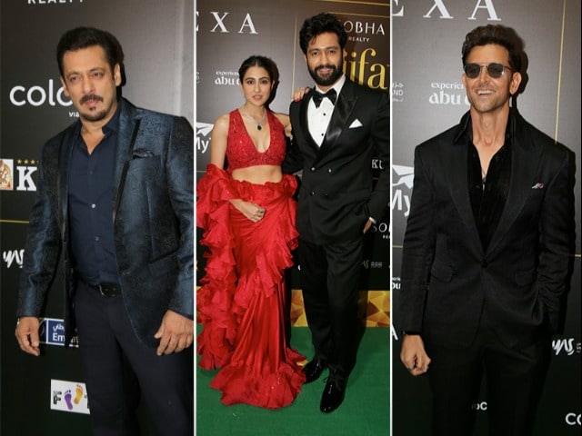 Photo : IIFA 2023: Salman Khan, Hrithik Roshan And Sara-Vicky Lead Celeb Roll-Call On The Green Carpet