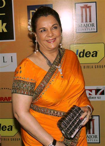 <b>Bygone era</b>: Star of the yesteryears, Mumtaz also won the special honour for lifetime achievement at IIFA.