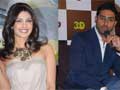 Abhishek, Priyanka Launch New Gadgets