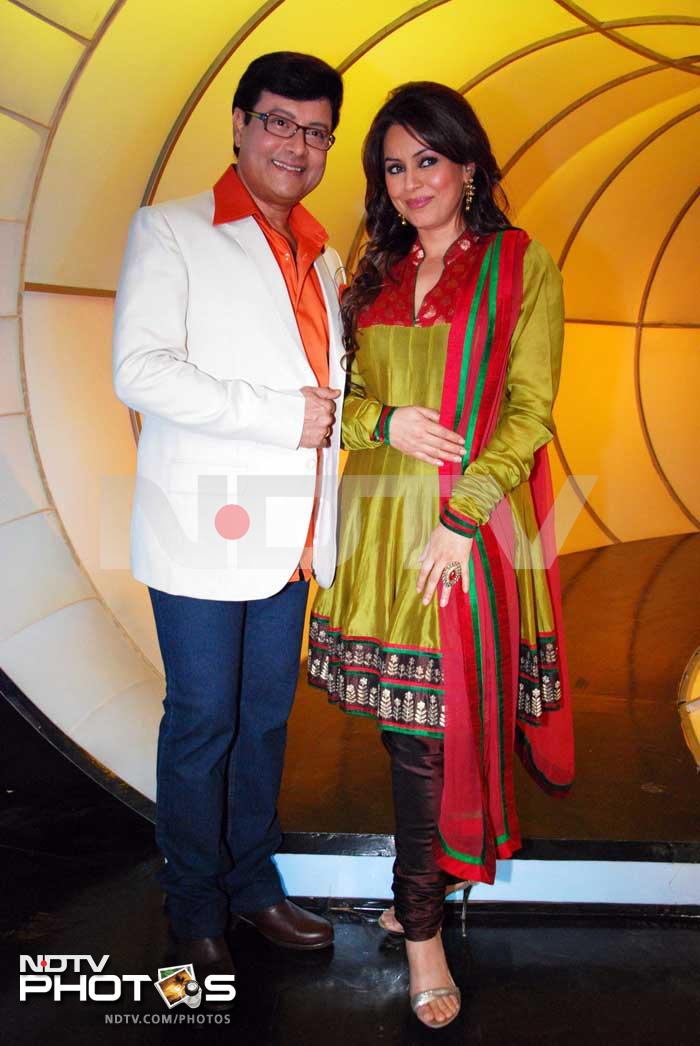 Spotted: Mahima Chaudhry and Sachin Pilgaonkar