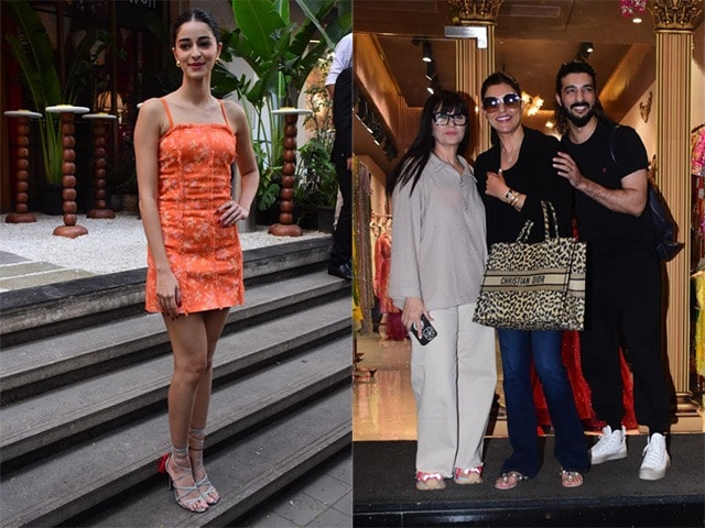 Photo : In The City Of Lights: Sushmita Sen-Rohman Shawl, Ananya Panday And Others