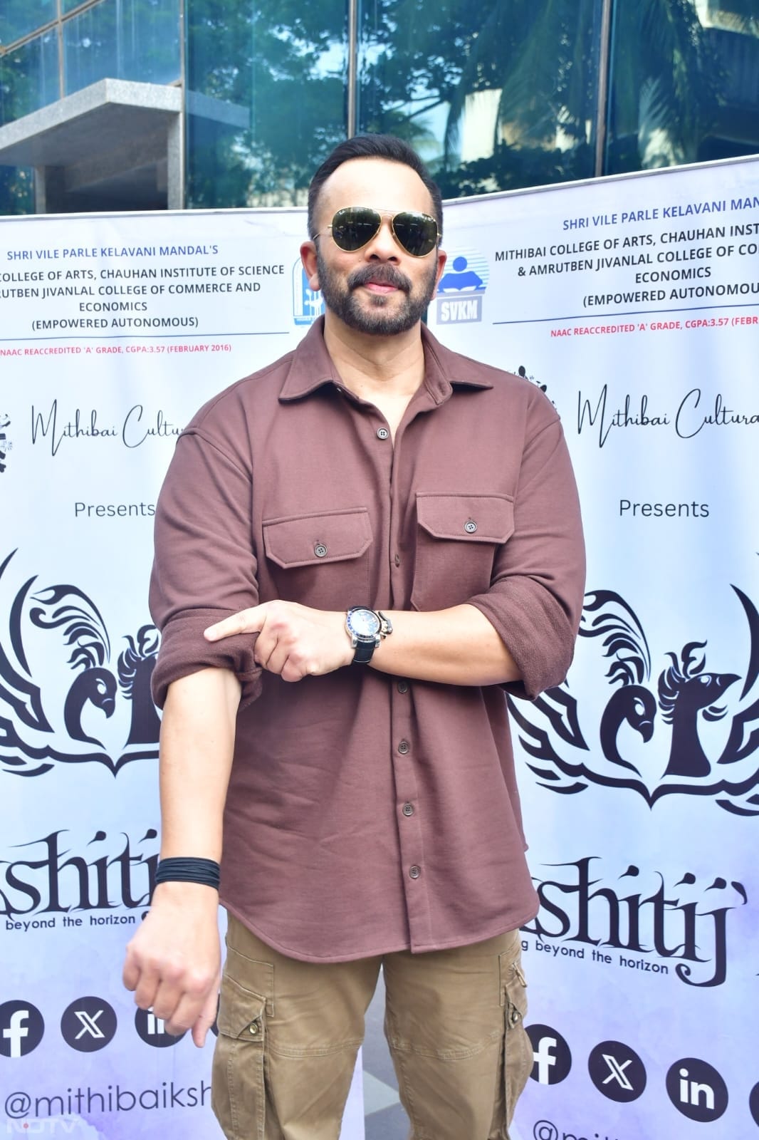 Director Rohit Shetty was also spotted at the event (Image Courtesy: Varinder Chawla)