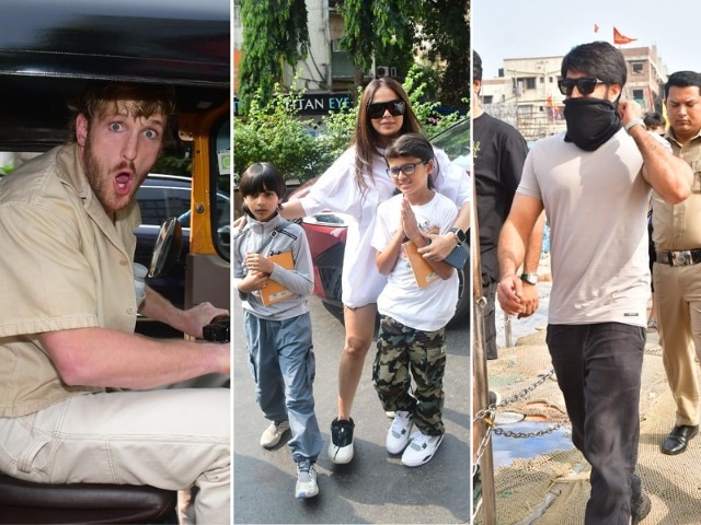 Photo : In The City Of Stars: Logan Paul, Genelia D'Souza And Yash Spotted