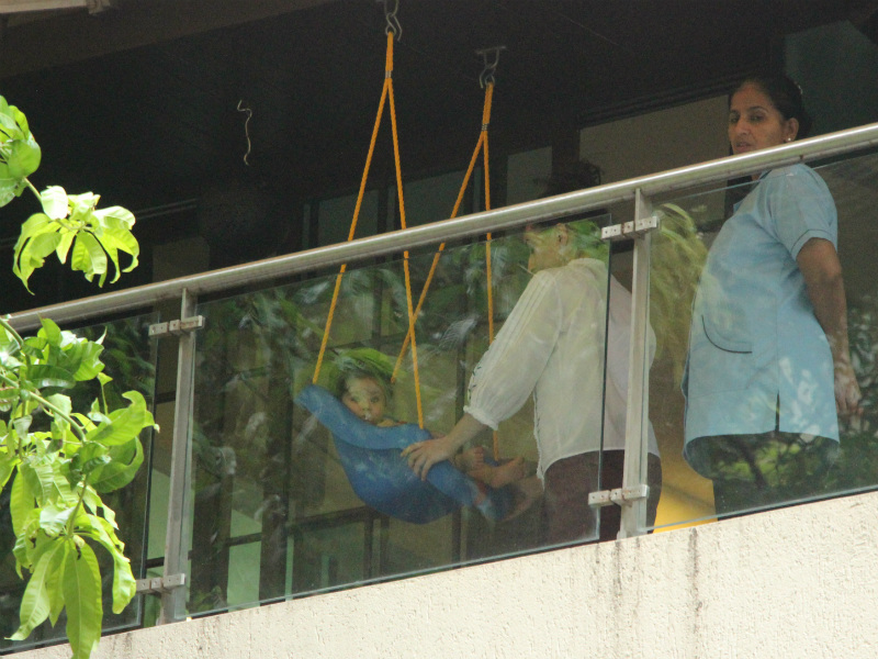 Nothing Much Here. Just Baby Inaaya Being Adorable