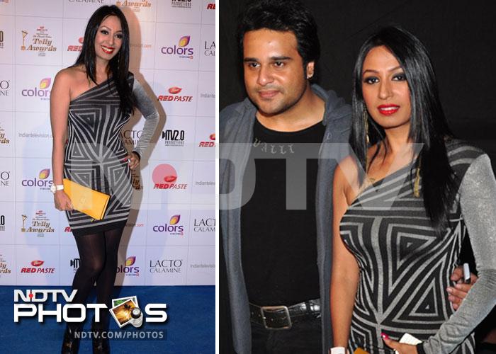 What was Poonam Pandey doing at the Indian Telly Awards?
