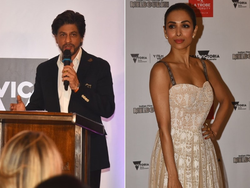 Photo : Shah Rukh Khan And Malaika Arora Add Stardust To The Indian Film Festival Of Melbourne