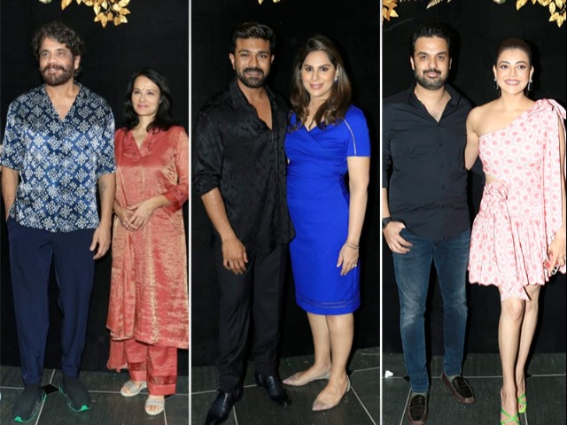 Inside Ram Charan's Birthday Party With Nagarjuna And Family, Kajal Aggarwal And Others Inside Ram Charan's Birthday Party With Nagarjuna And Family, Kajal Aggarwal And Others