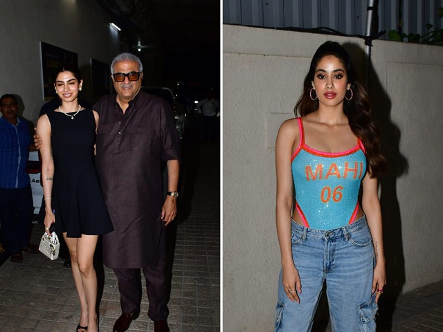 Inside The Star Studded Screening Of Janhvi Kapoor's <i>Mr & Mrs Mahi </i> Inside The Star Studded Screening Of Janhvi Kapoor's <i>Mr & Mrs Mahi </i>