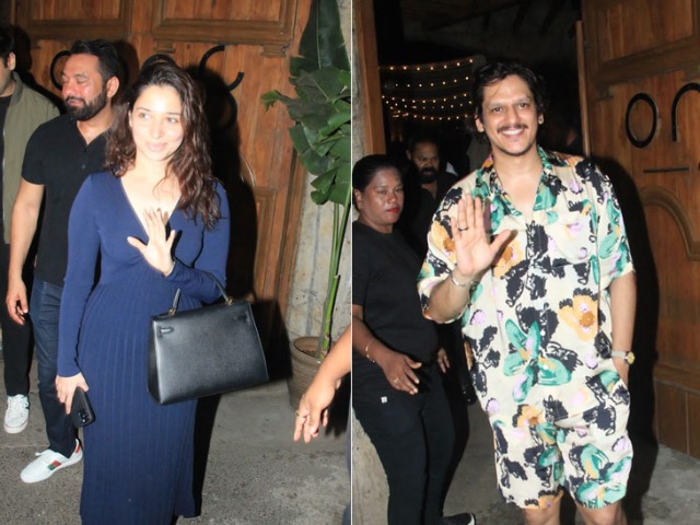 Inside Vijay Varma And Tamannaah's Date Night