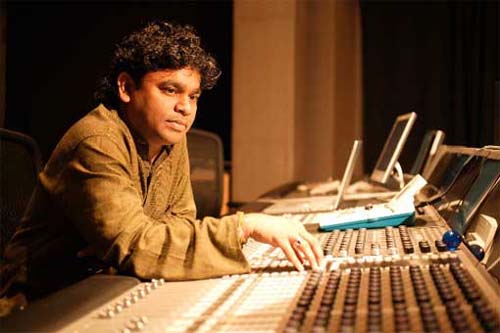 Inside A R Rahman's studio